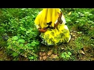 Part 3 Indian Desi Girlfriend in Open Field Village Outdoor Sex In Forest...