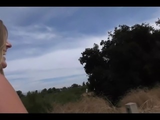 Outdoor Blowjob with the Camera Man