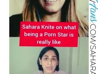 Sahara Knite chats about desi culture and porn ( edited version of 1hr insta...