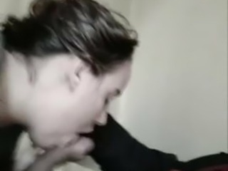 Young babysitter sucking my dick