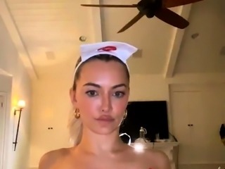 Chubby milf strip show her big boobs webcam