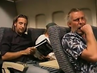 Stewardess Anal Fucking On The Plane