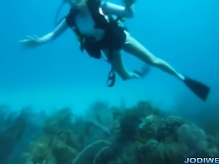 Handjob Underwater