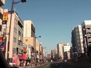 Adorable Japanese teen doesn't shy away from a meat pole