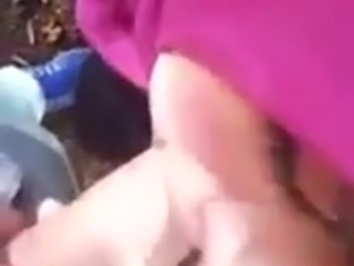 This Turkish whore is brave enough to suck a dick in public
