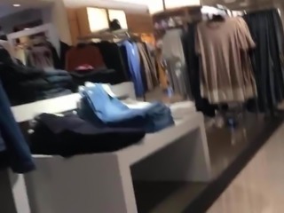 Tall skinny chick with a tiny dress part 1