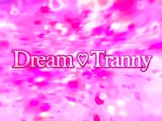 Sexy tranny slut gets kissed and tits sucked She gets